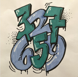 Workshop 'Piece maken met grafitti letters' (12-18 jaar) | 25 juli | 10 - 12:30 uur | Voorburg