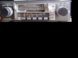 Pioneer KEX-23 vintage autoradio/cass 1982
