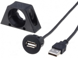 USB A plug verlengkabel USB A socket