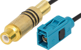 Mercedes Video adapter aansluitkabel tulp female --> Fakra female