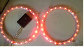 XXL LED rings voor subwoofer