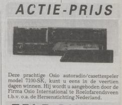 Osio 7100SK radio/cassette vintage High Power jaren 90