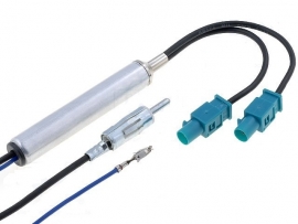 Antenne adapter met gescheiden Fakra/DIN voor aftermarket autoradio