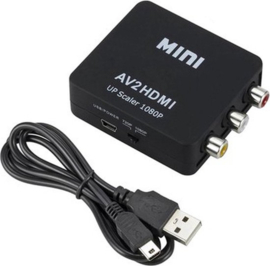 Video Converter - AV/Tulp naar HDMI - RCA naar HDMI - 720p/1080p
