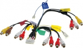 Pioneer rca kabel o.a AVIC-D3/F700BT/F900BT/F910BT