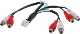 Pioneer rca kabel AVH-P6500DVD/6600/DEH-P80MP/P85BT/P8600MP/P9600M