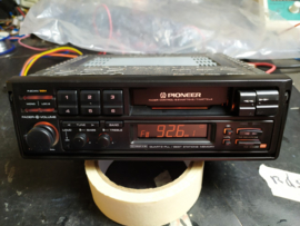 Pioneer KE-3500B radio cassette/antidiefstal slede vintage 1990