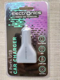 4 poorts usb charger 12v/24v