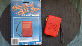 Transistor radio AM pocket radio vintage 1985