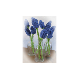 haakpatroon nr. 174 blauw druifje