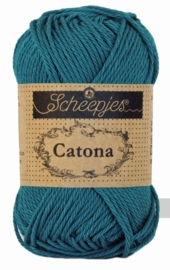 400 Catona 25 gram Petrol Blue