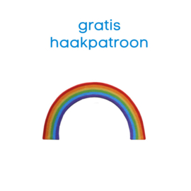 Gratis haakpatroon regenboog