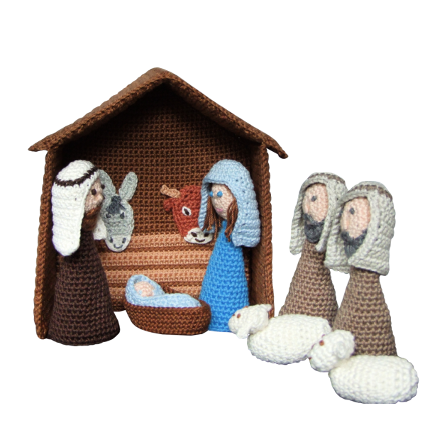 Haakpatroon nr. 187 Kerststal