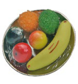 Fruitschaal miniatuur Stafil 3,6 cm