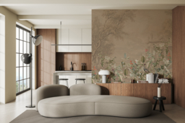 Annet Weelink Design Avian Oasis behang Rose