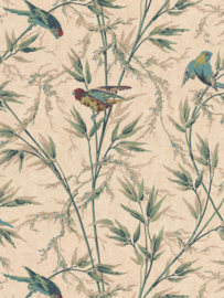 Little Greene behang Great Ormond St. - Parchment