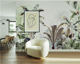 Annet Weelink Design Dreamy Jungle behang Green