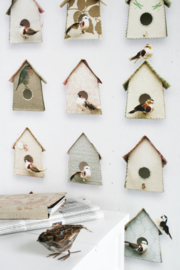 Studio Ditte Vogelhuisjes behang