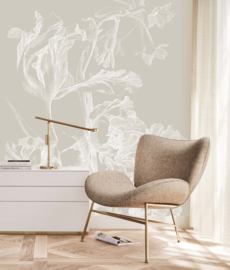 KEK Amsterdam behang Engraved Flowers WP-743-R, WP-746-R, WP-749-R