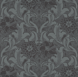 Little Greene behang Dahlia Scroll - Etruria