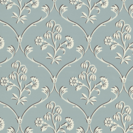 Little Greene behang Cranford - Sky Blue