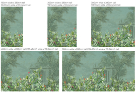 Annet Weelink Design Avian Oasis behang Indigo