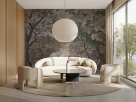 Annet Weelink Design Into the Woods behang Color