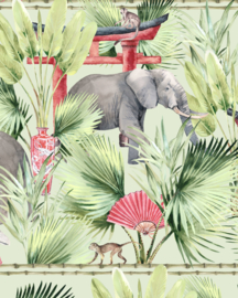 Creative Lab Amsterdam behang Ritual Elephant