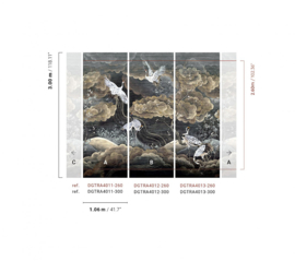 Masureel Traces wandpaneel DGTRA4011-260/4013-260