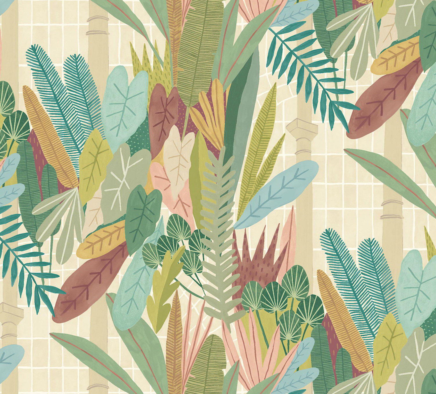Dutch Wallcoverings Glasshouse behang GHS50152W