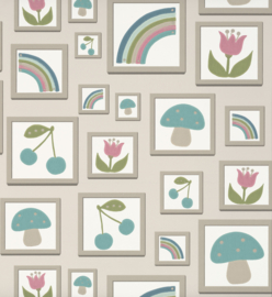Little Greene behang Balance - Portland Stone