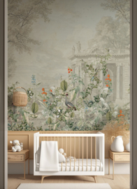 Annet Weelink Design Avian Oasis behang Green