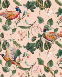 Creative Lab Amsterdam mural Floral Pheasant