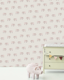 Creative Lab Amsterdam behang Safari Elephant