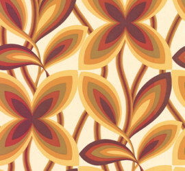 Little Greene behang Starflower - Marigold