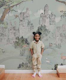 Annet Weelink Design Central Park behang Mint