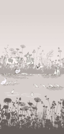 Little Greene behang Riverside Capers - Cluck