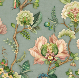 Days of Bloom behang Fabulous Flowers - Blue