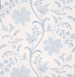 Little Greene behang Bedford Square - Porcelain