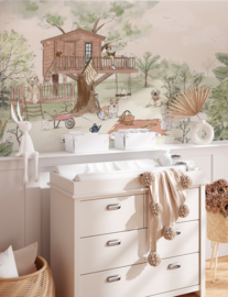 Annet Weelink Design Pet's Picnic behang