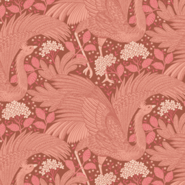 Days of Bloom behang Proud Birds - Fraise