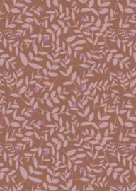 Bibelotte behang Flora Choco
