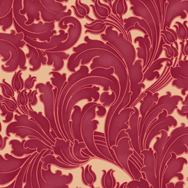 Little Greene behang Tulip - Theatre