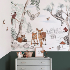 Annet Weelink Design Magical Forest behang