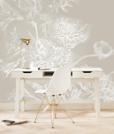 KEK Amsterdam behang Engraved Flowers WP-752-R, WP-755-R, WP-758-R