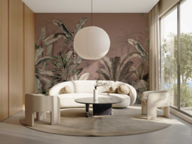 Annet Weelink Design Dreamy Jungle Dark Blush