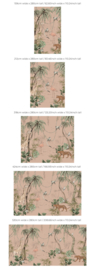 Annet Weelink Design Jungle Jazz behang Dusty Blush
