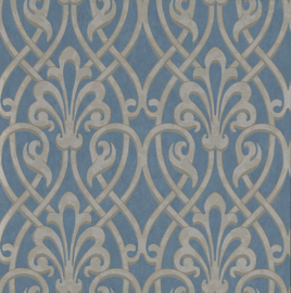 Little Greene behang Brook Street - Elysian