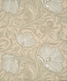 Little Greene behang Poppy Trail - Portland Stone