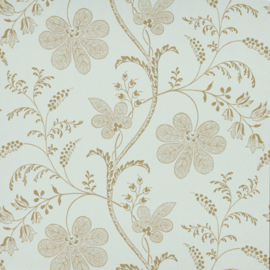 Little Greene behang Bedford Square - Larimar